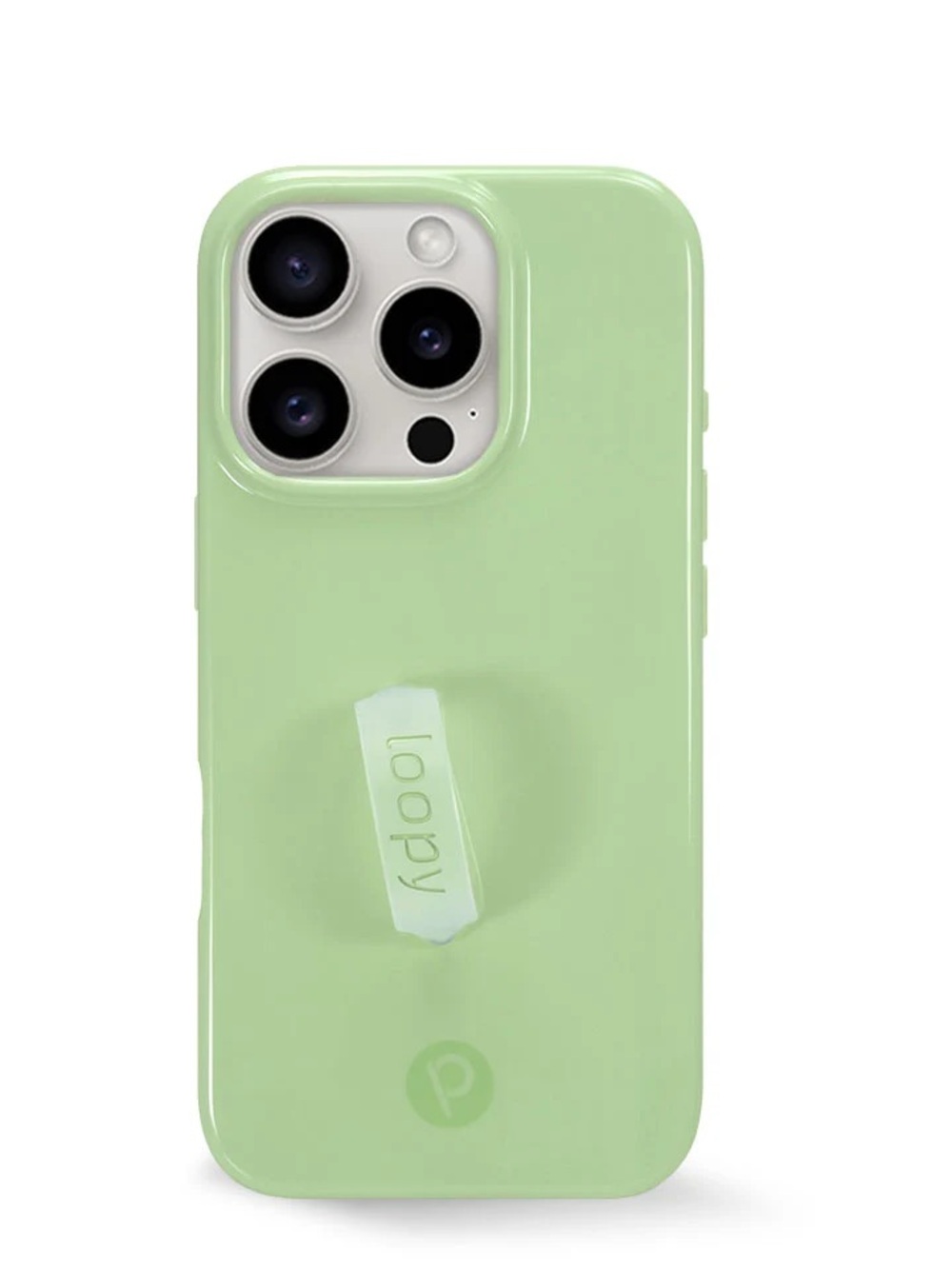 Matcha Green Loopy case iPhone 15 pro max